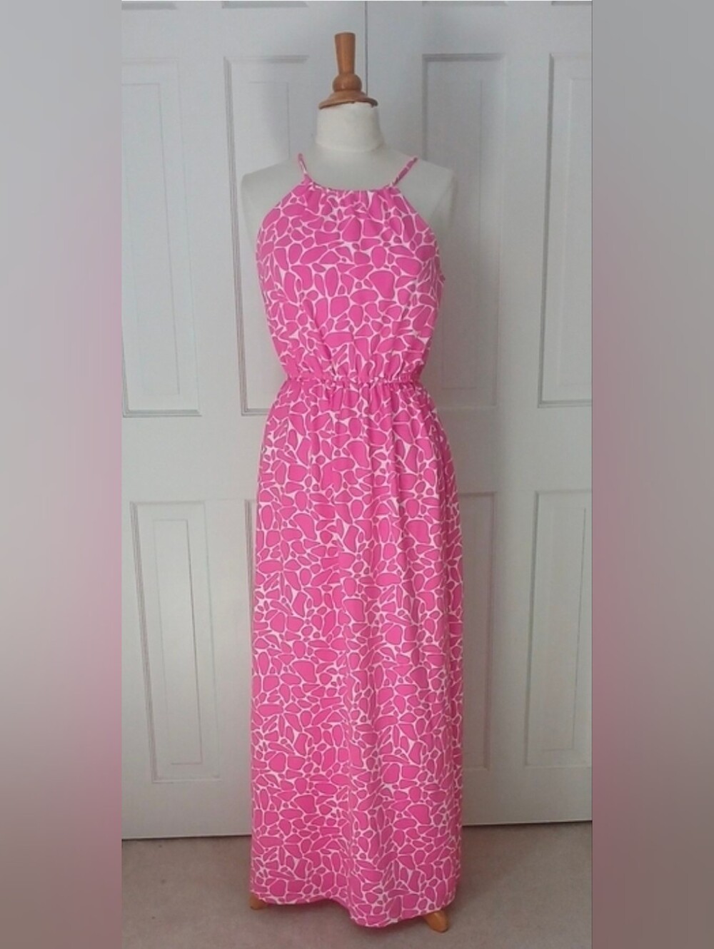 Mahi Gold Sleeveless Maxi Dress